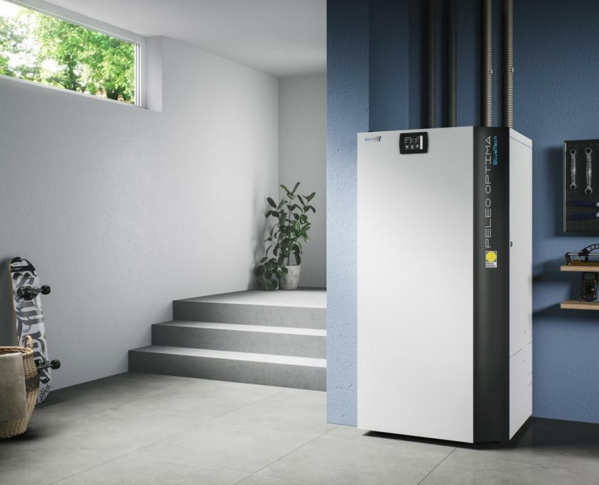 Verwarmingssystemen Peleo Optima bluetech